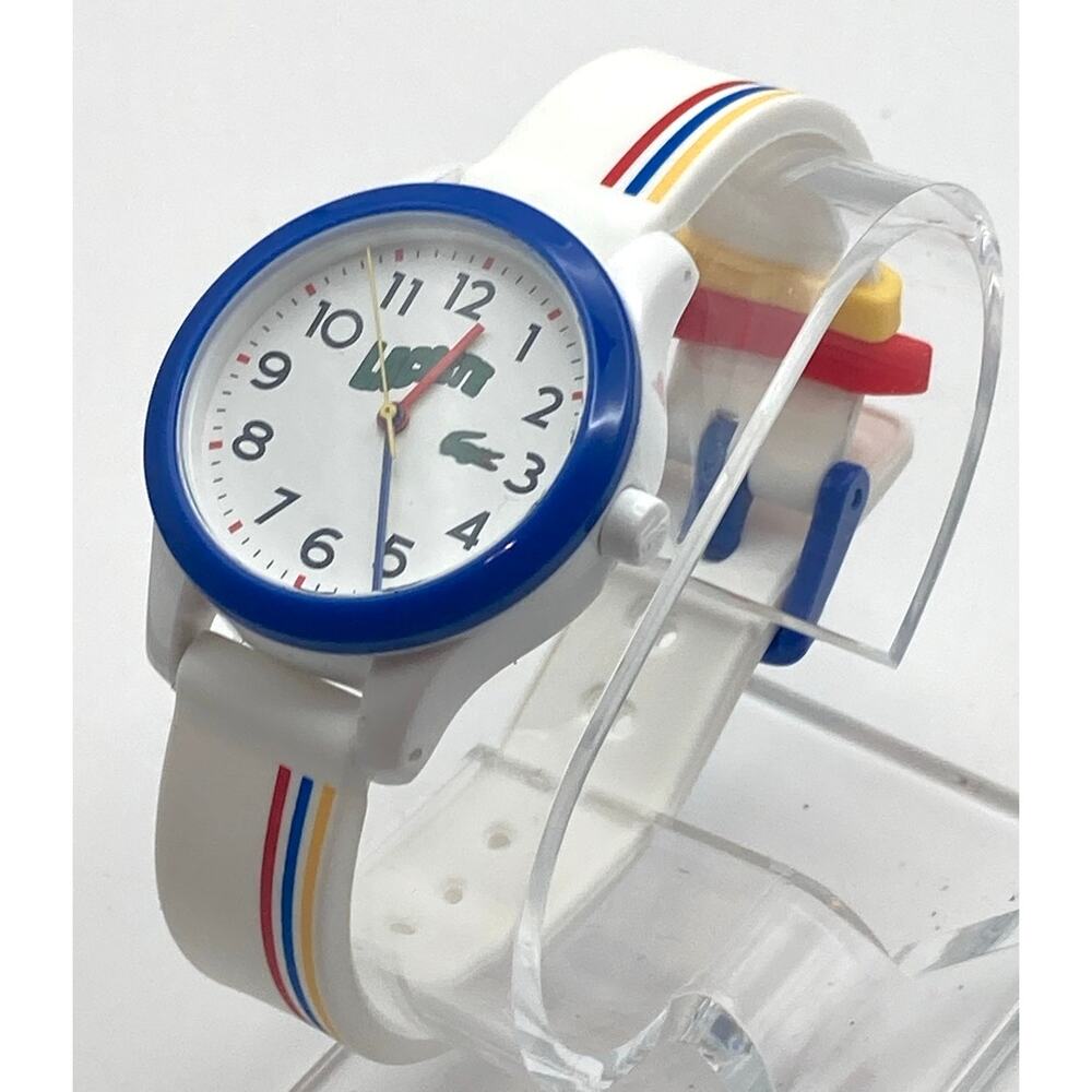 Lacoste Women's Kids Watch 32mm - Fresh Battery - Adjustable Band - WR 5 Bar - Picture 4 of 10